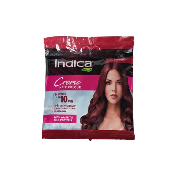 Indica Easy Do-It-Yourself 10 Minutes Hair Color Shampoo With Herbal  Extracts And 100% Ammonia Free, Long Lasting Formula, Natural Black Colour  (Gloves Included) | lupon.gov.ph
